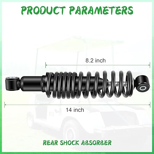 Miniatura 3 de ILVGOLF Kit de amortiguador trasero para carrito de golf de 2 piezas para Yamaha G29 Drive Gas o Electric 2007-2016, OEM JW1-F2210-00-00,
