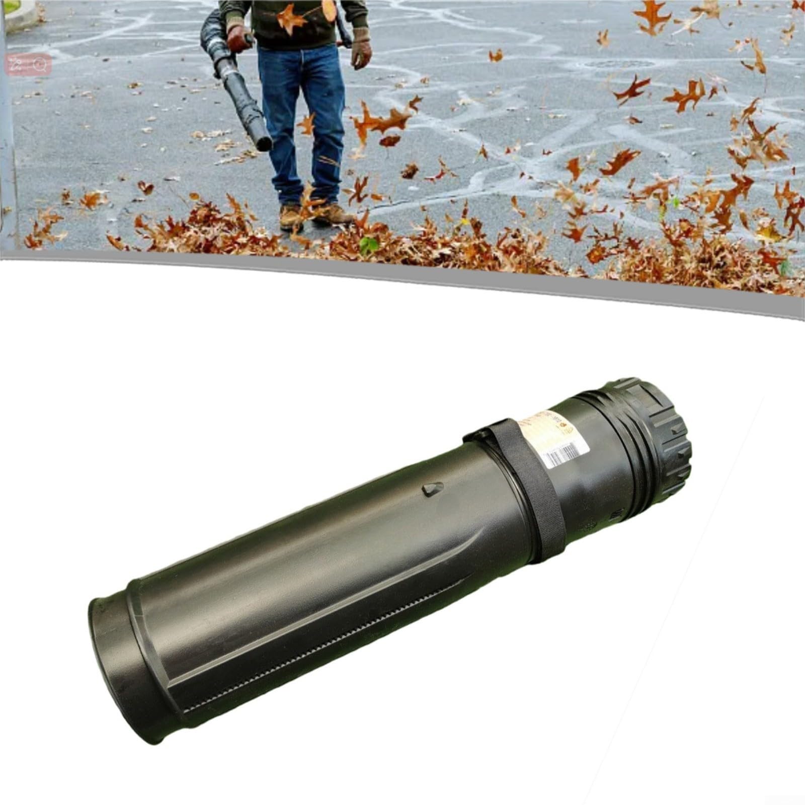 Tubo de soplador, pieza de repuesto para mantenimiento de jardín y patio para soplador de hojas BR800C E, plástico 4282 700 1802