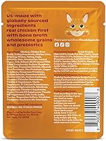 Vista 3 de Made by Nacho Comida húmeda para gatos, cortes en salsa, ingredientes limitados, receta de pollo sin jaula con caldo de huesos para mayor