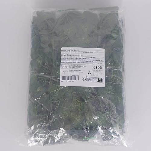 Miniatura 8 de ADORAMOUR Guirnalda de hiedra artificial, paquete de 24 x 83 pulgadas de largo, enredaderas falsas realistas para estética de habitación y