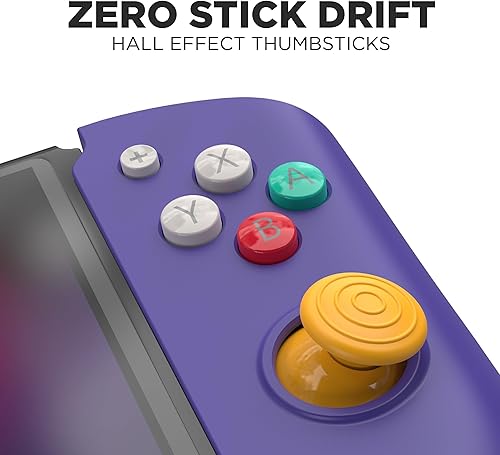 Vista 4 de Nitro Deck Limited Edition con funda de transporte, cubierta de mano profesional con Zero Stick Drift para Nintendo Switch y Switch OLED