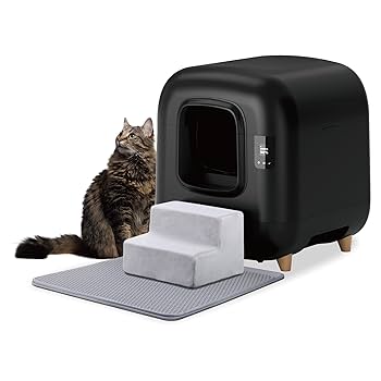 a*h様 全自動猫トイレ 5kg猫砂付き Amazon | Snowon猫用自動トイレ キャットトイレ 大・中・小型猫