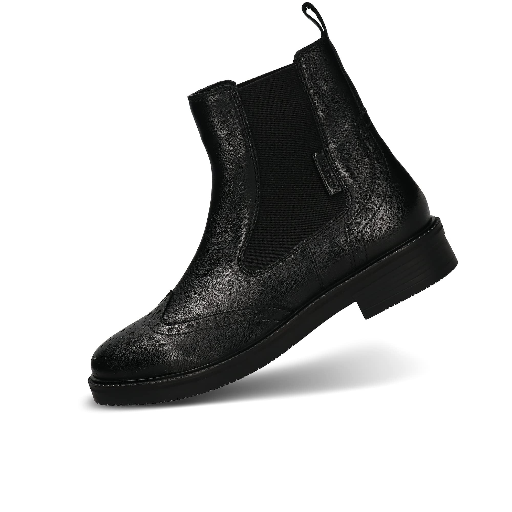 BAGATT Women's Zina Chelsea Boots, Black, 39 EU, black, 7 UK