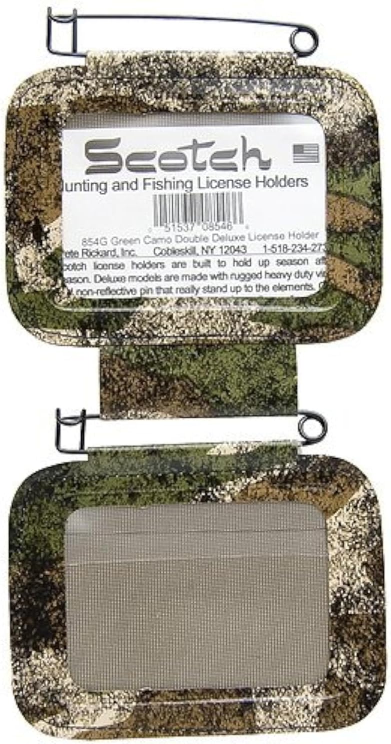Rickard`s/Scotch License Holder Double Camo