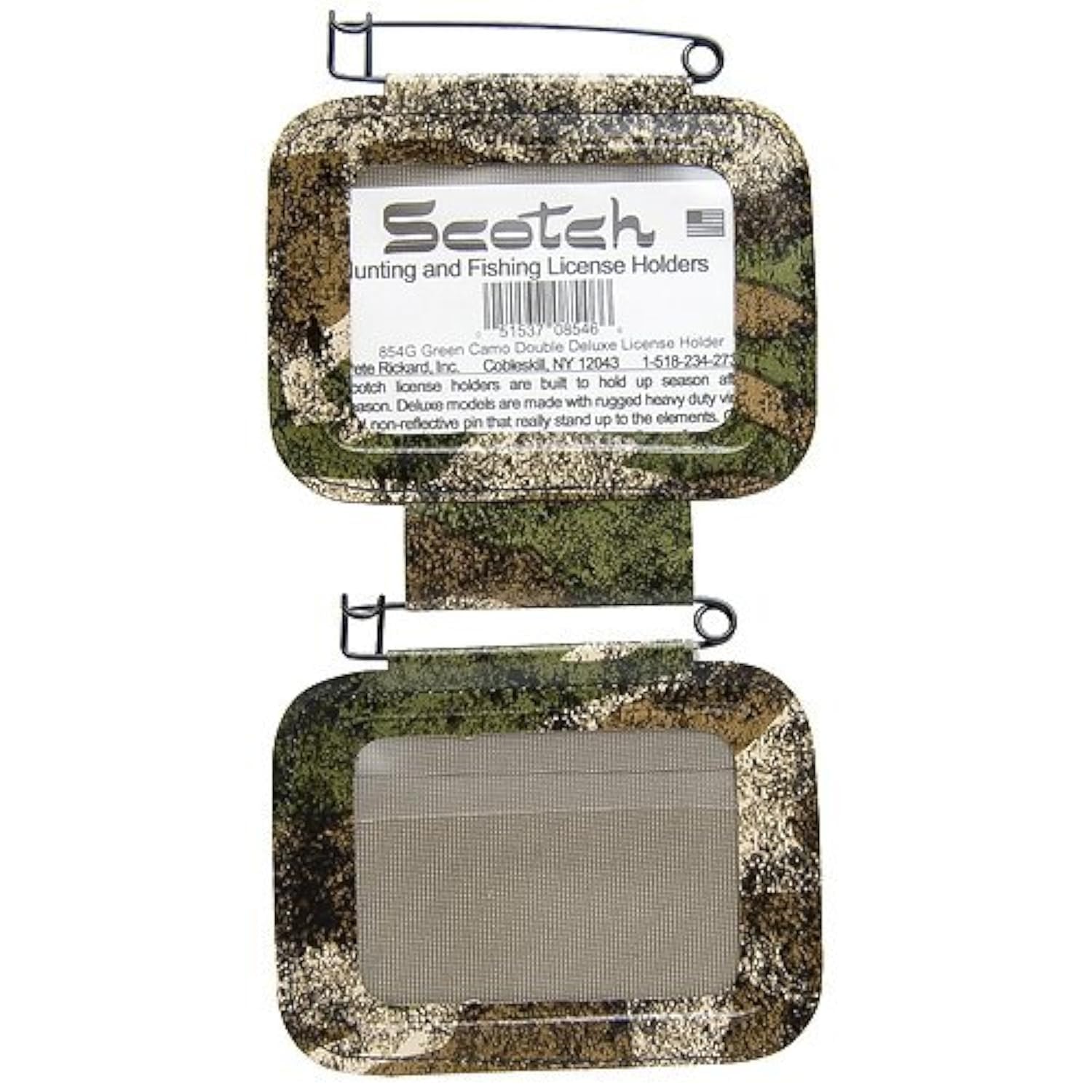 Rickard`s/Scotch License Holder Double Camo