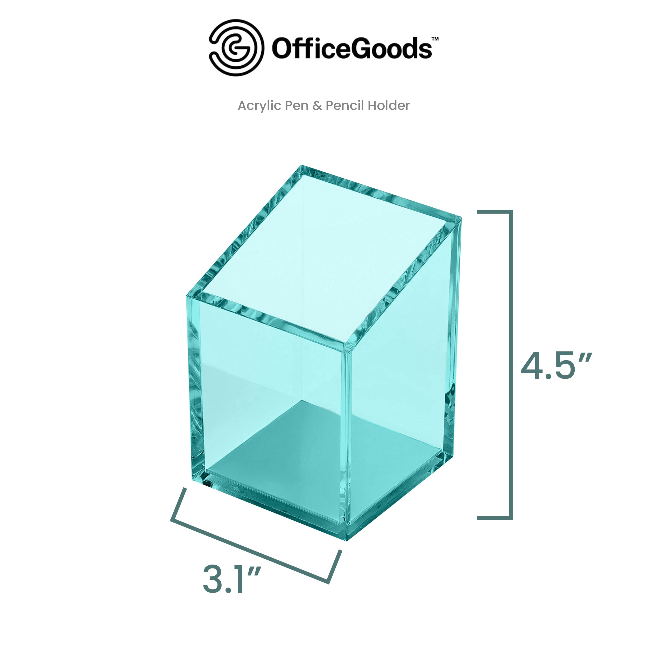 Acrylic Pen & Pencil Holder - Organize Your Desk! -2