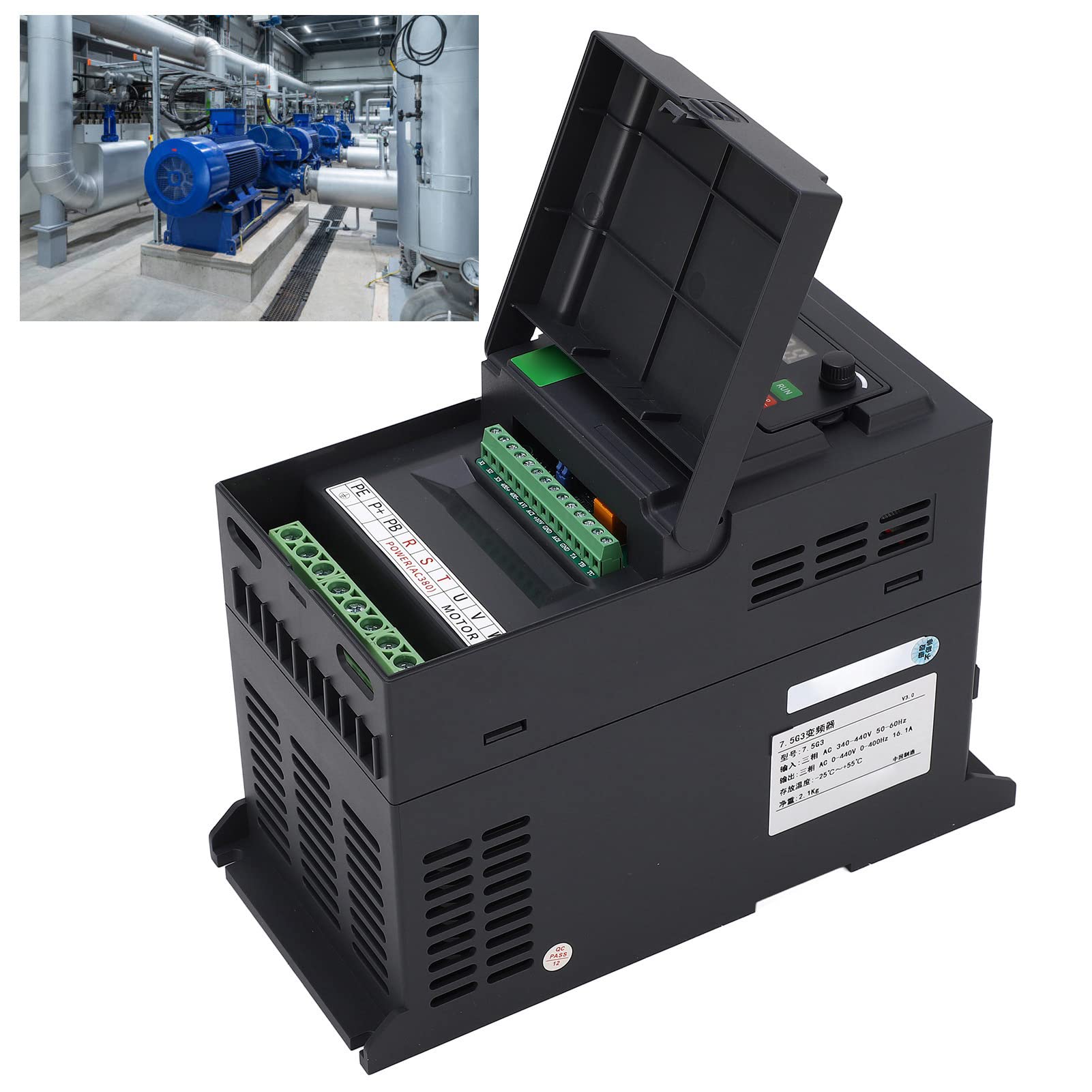 Variador de Frecuencia 7.5KW, Rendimiento Confiable