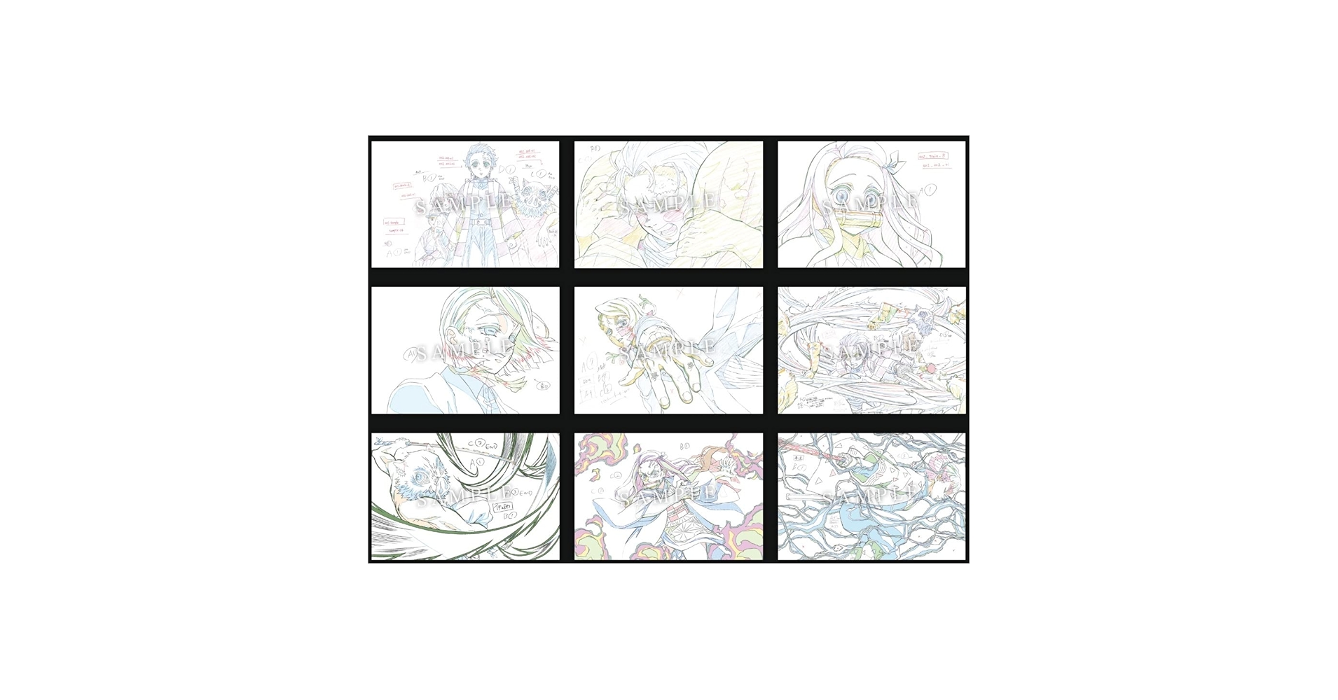 Amazon.co.jp: 劇場版 「鬼滅の刃」 無限列車編 原画ポスト