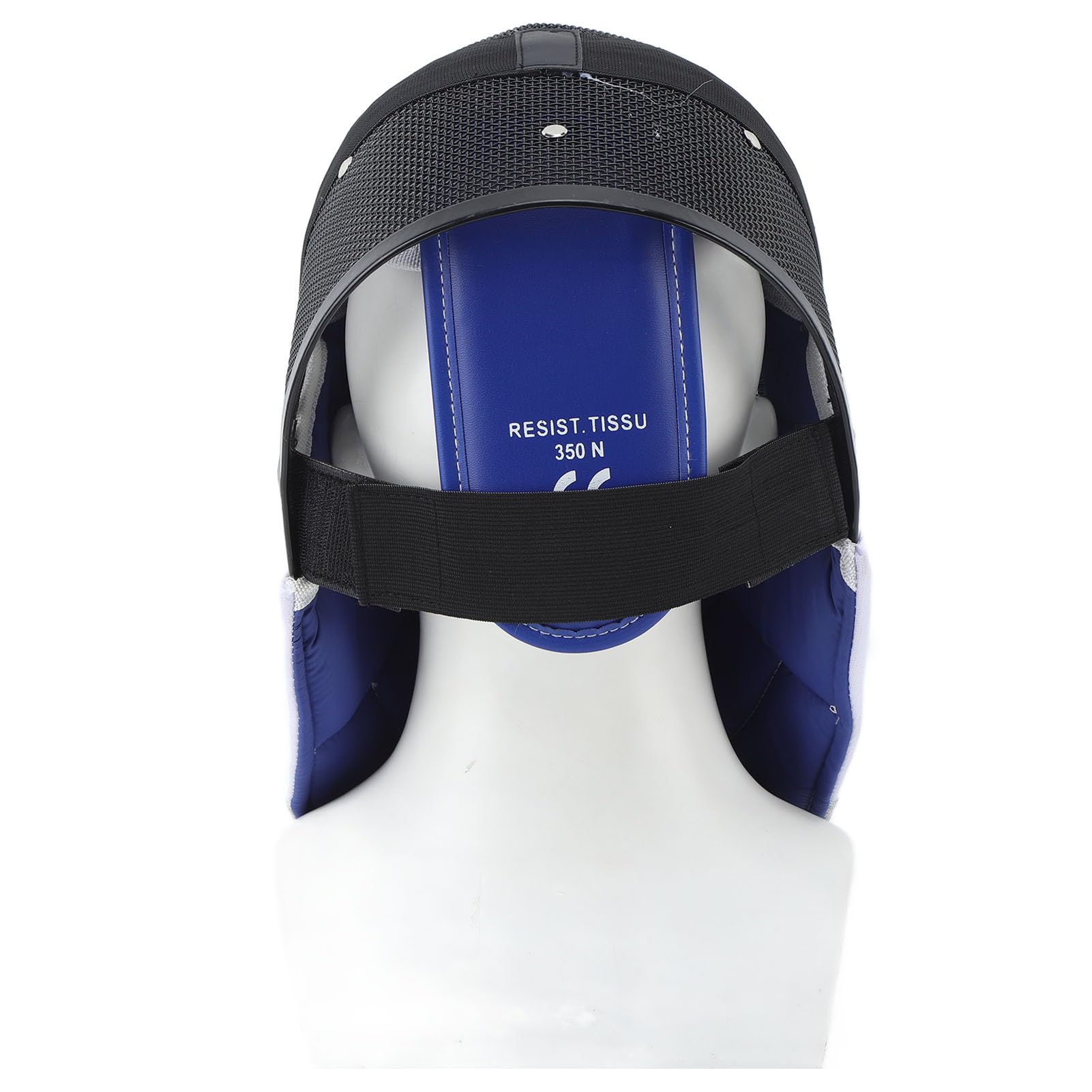 350N Fechtmaske, Fester Stil, Schwarze Degenmaske – Schützende Kopfbedeckung für Fechter, Leicht und Design