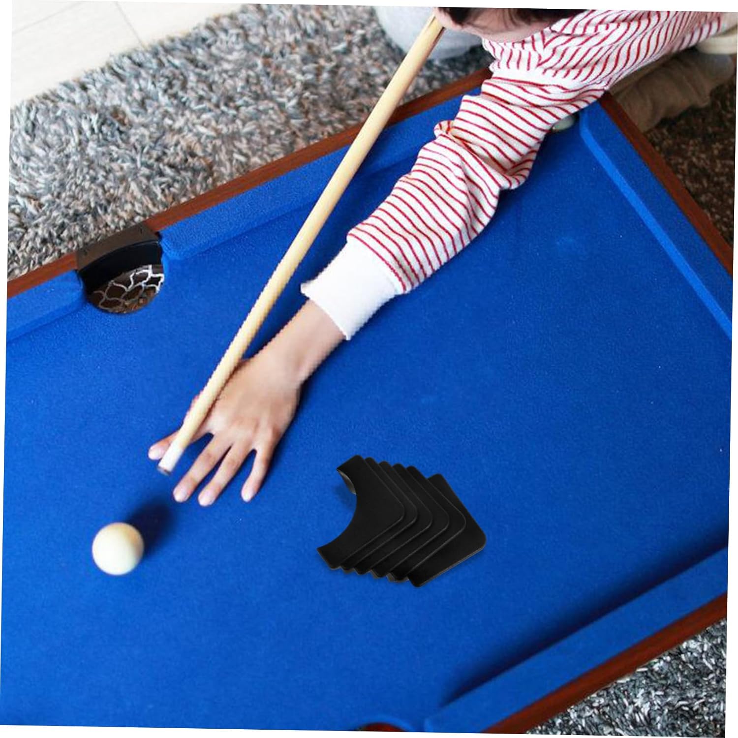 Pool Table Liner Set, 2 Sets Plastic Corner Side Parts for Children image 5