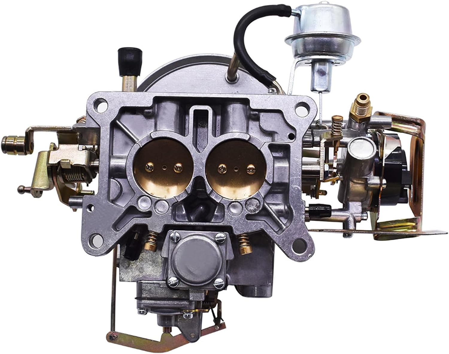 WFLNHB 2 Barrel Carburetor 2100 A800 Carb Replacement for Ford 289 302 351 Cu Engine F100 F250 F350 Jeep 360 Cu with Electric Choke
