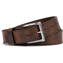 The Baron Leather Belt for Men | Made In USA | Mens Full Grain Leather Belt