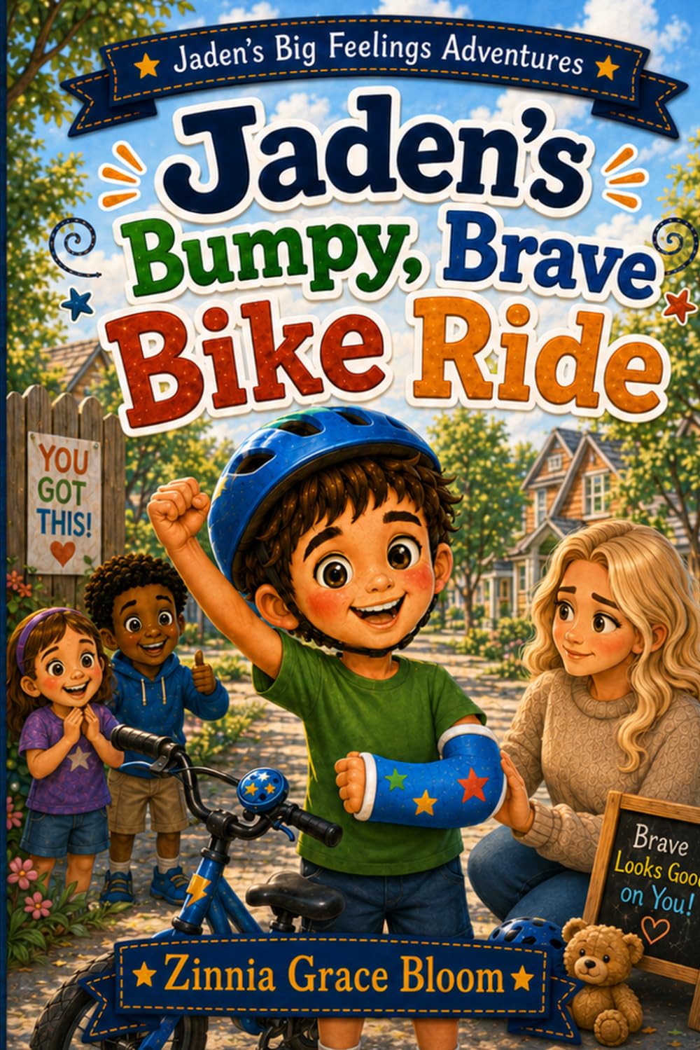 Jaden's Bumpy, Brave Bike Ride: Jaden's Big Feelings Adventures
