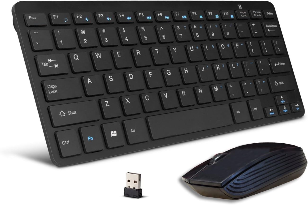 Mini Keyboard & Mouse Set for Samsung TV UE32M5520, UE32M5620, UE40MU6120