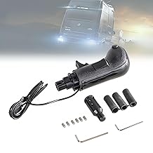 Palanca de Cambios, Pomo de Cambio USB para Simulador de Camiones para Logitech G25 G27 G29 G290 y TH8A Cambio de Marchas con 3 Tamaños de Accesorios (8 mm 10 mm y 12 mm) para Euro Truck Simulator 2
