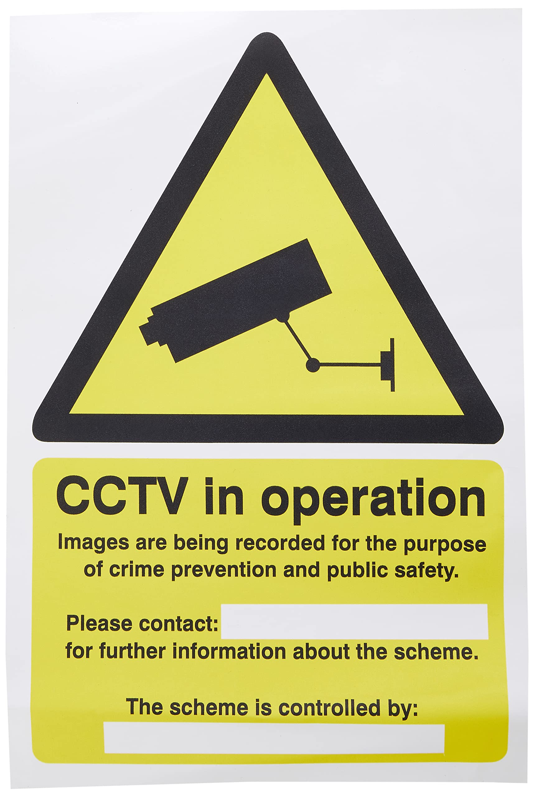 Advisory Sticker 4 Pack Alarm System Warning Stickers 130x100mm - Self-Adhesive, Waterproof Security Signs Honeywell Security Sticker