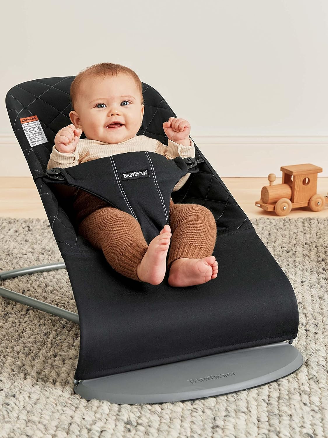Sdraiette - Chicco Hooplà Bouncer sedia a dondolo per bambino Blu
