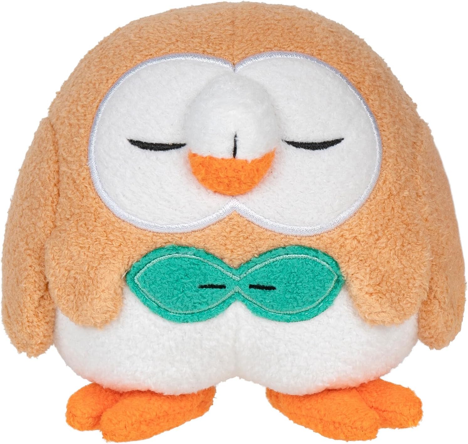 Pokémon Sleeping Plush Rowlet W3, 12 cm