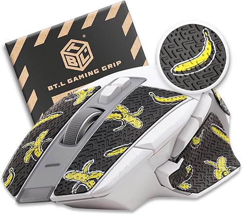 BT.L Empuñadura para Logitech G502 (X & Plus & Lightspeed), color negro plátano