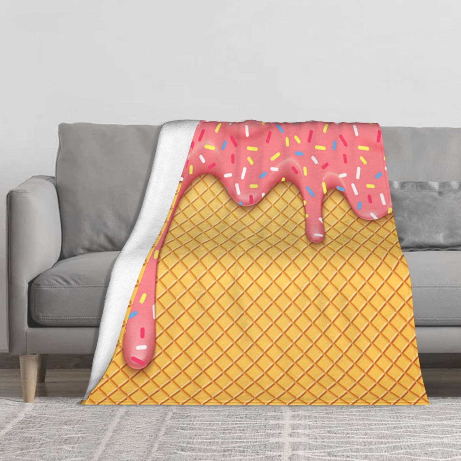 Couverture de canapé flanelle épaisse pour stopper le froid et les frissons