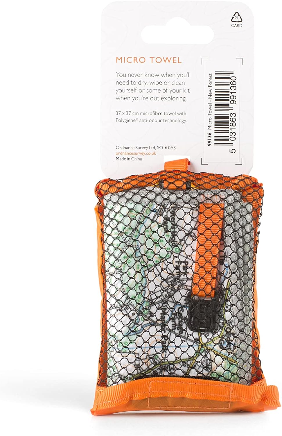 OS MICRO TOWEL NEW FOREST, One Color - Image 4
