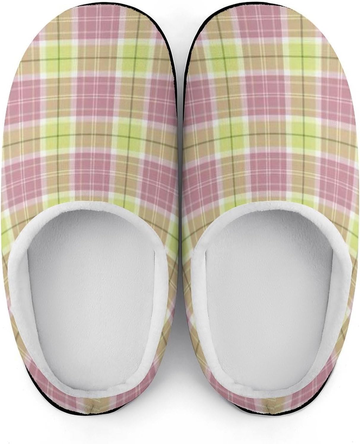 Scottish Clan Henderson Tartans Plaid Portable Slippers Indoor House Non-Slip Stripes Cotton Shoes