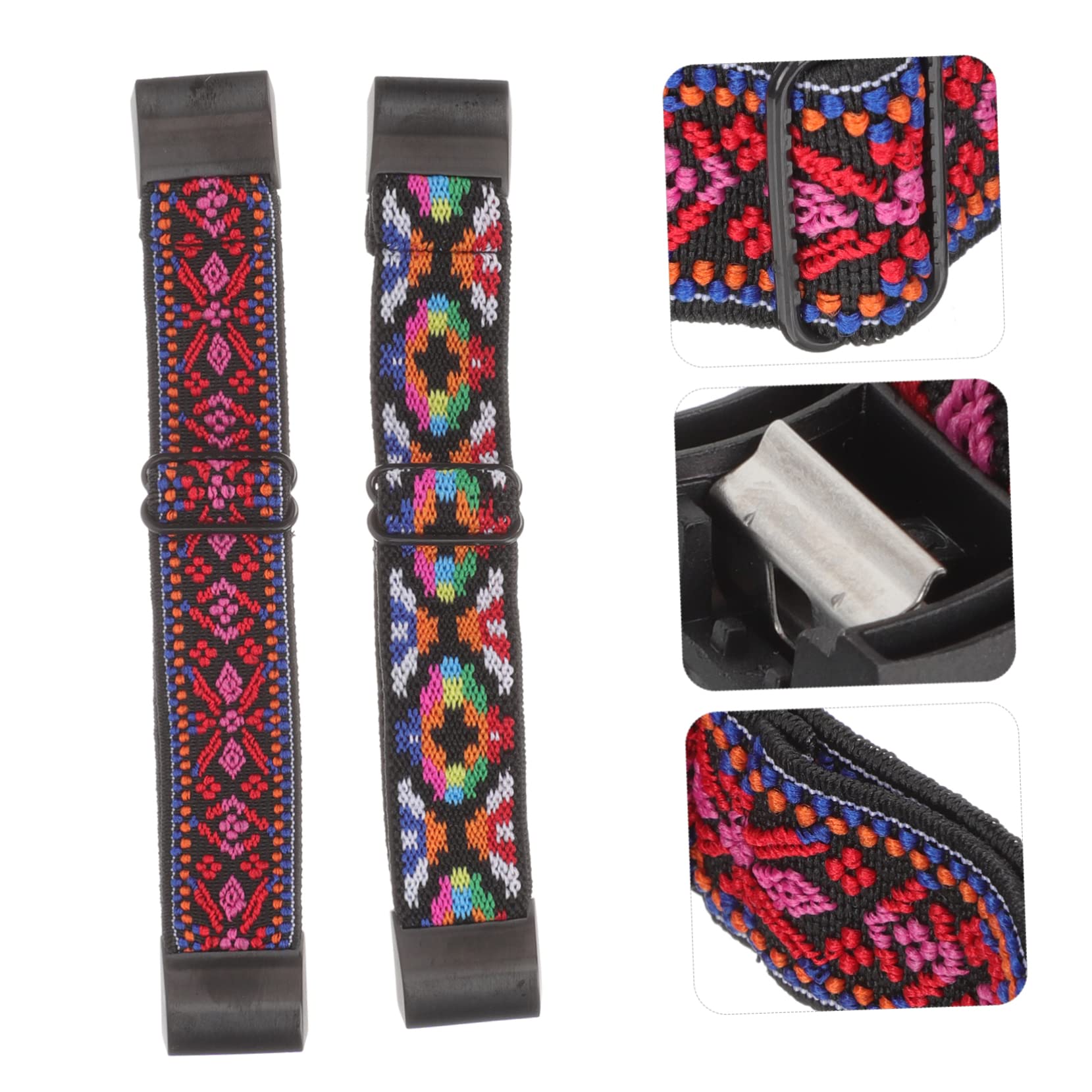 Hemobllo 4 Pièces Bracelets De Montre Pour Femmes Femmes Bracelet Montres e En Nylon En Nylon Bande De e Pour Les