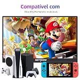 Bettdow Monitor Portatil 14'', FHD 1080P Monitor Portátil Conectado Com USB C Dupla/HDMI, IPS Extensor De Tela para Notebook com VESA e Funda Inteligente magnético, Plug and Play — imagem 7