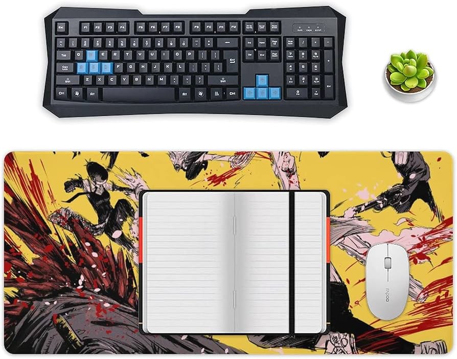 Amazon.co.jp: マウスパッド 大型 ゲーミングマウスパッド デンジ レゼ