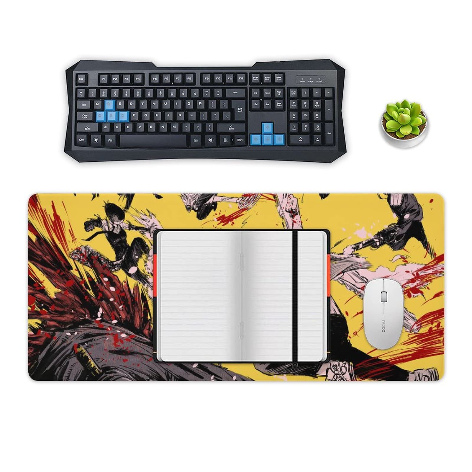 Amazon.co.jp: マウスパッド 大型 ゲーミングマウスパッド デンジ レゼ