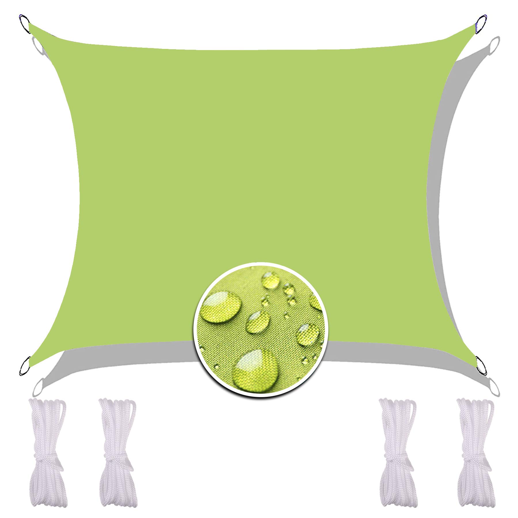 Voile d'ombrage étanche et anti-déchirure pour protection solaire