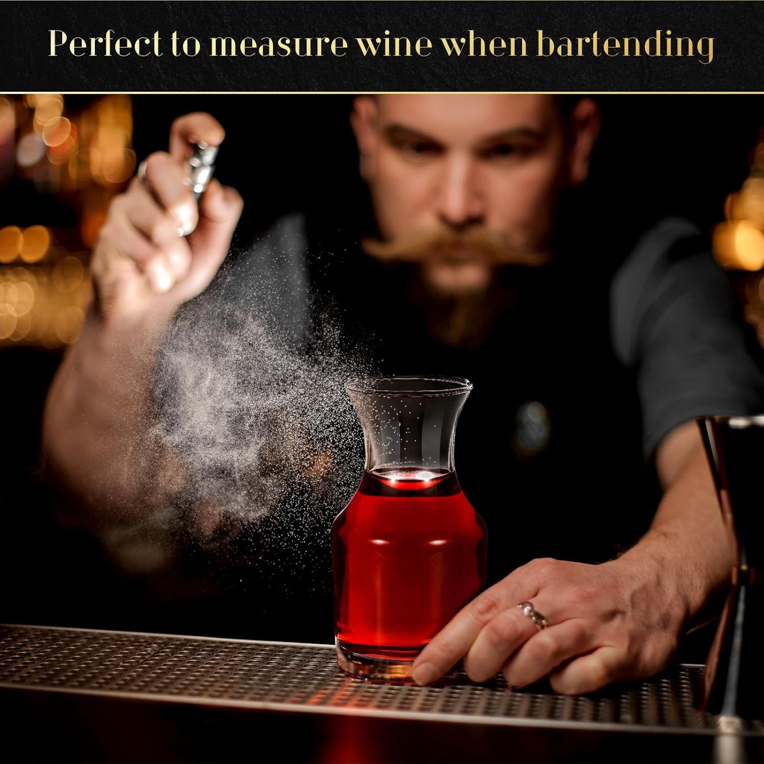 24 Pack Single Serving Wine Carafe Glass Small Mini Carafe Individual Wine Refill Decanter for Dinner Parties Tastings Bars Restaurants (6.5 oz) - Image 4