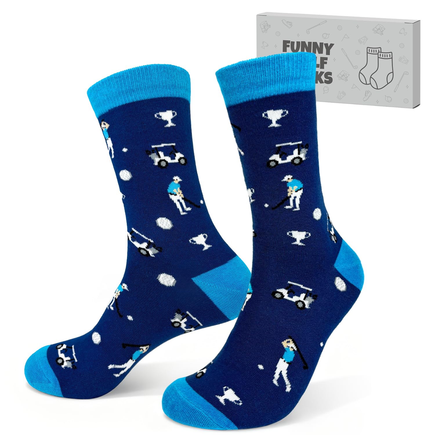 Kannove Lustige Golfsocken