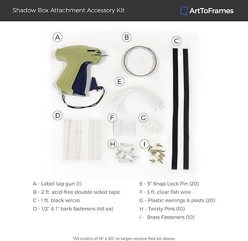 Miniatura 4 de ArtToFrames Marco de fotos de caja de sombra de 11 x 17 pulgadas, con un marco blanco satinado de 1 pulgada y alfombrilla para velas