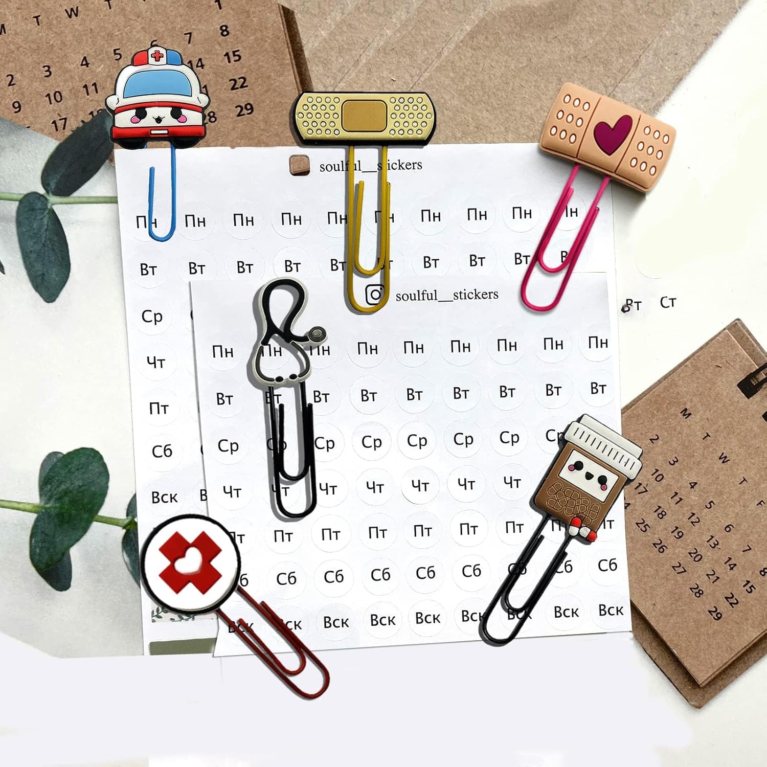 Cute Bookmarks Bulk Paper Clips Nurse Gift,Nursing School Essentials,15 Pcs Funny Bookmarks Paperclips Colorful Pagination Bookmarks,Nurse Day Office Supply,Stationery Nursing Student Essentials image 5 of 7 B0CT8Q7H1J