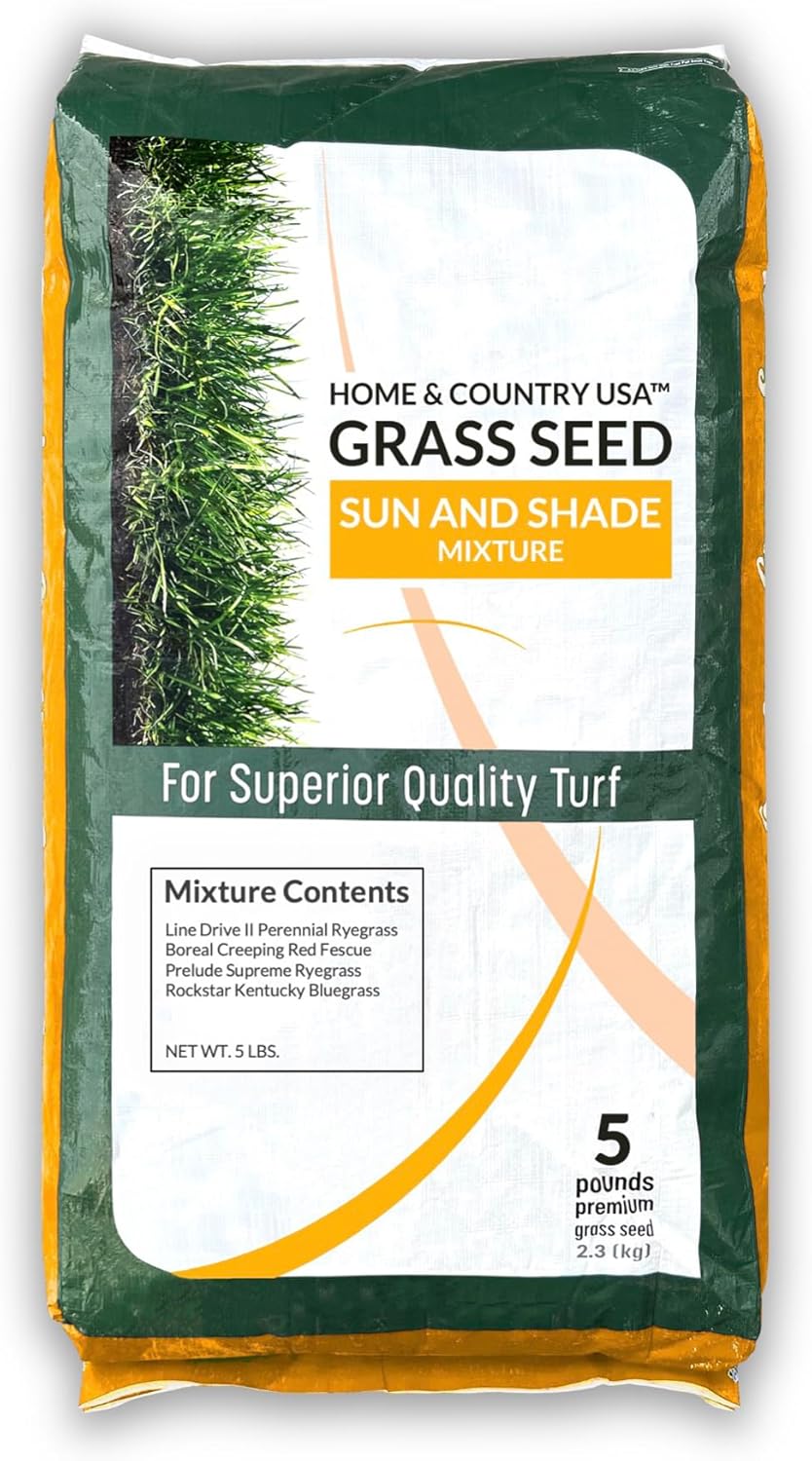 Sun and Shade Grass Seed Mix 5 lb