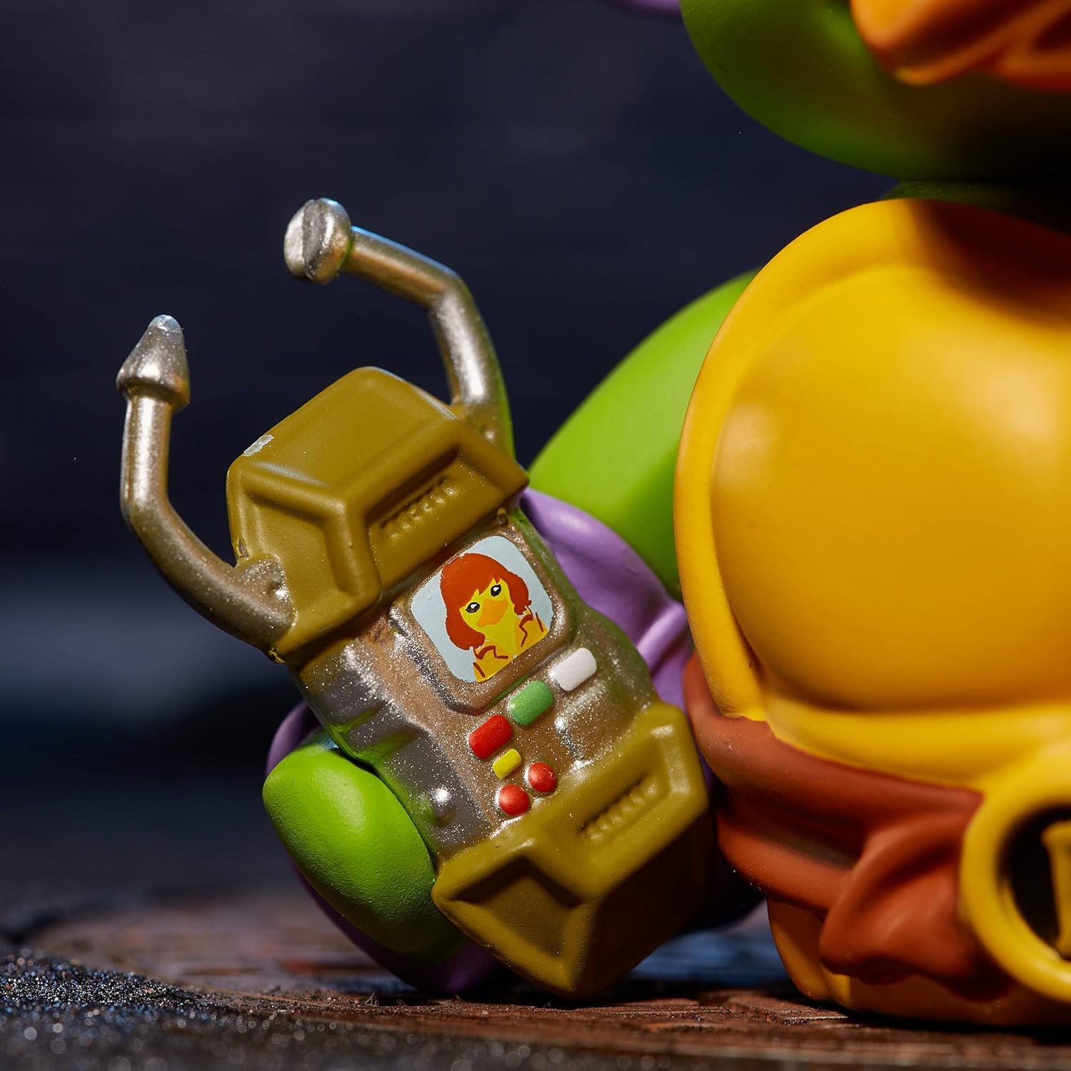 TUBBZ First Edition Donatello Collectible Vinyl Rubber Duck Figure - Official Teenage Mutant Ninja Turtles Merchandise - TV, Movies & Video Games