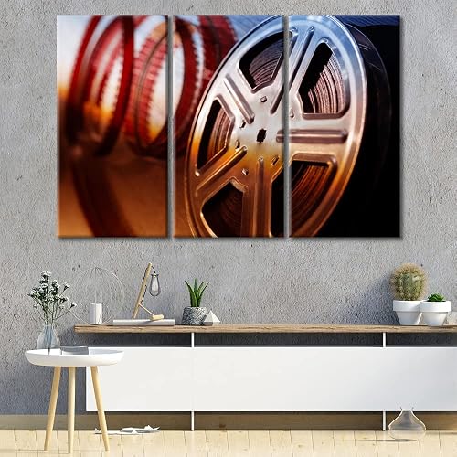 Wall Art for Living Room Film Roll Canvas Prints American Historic Photography R