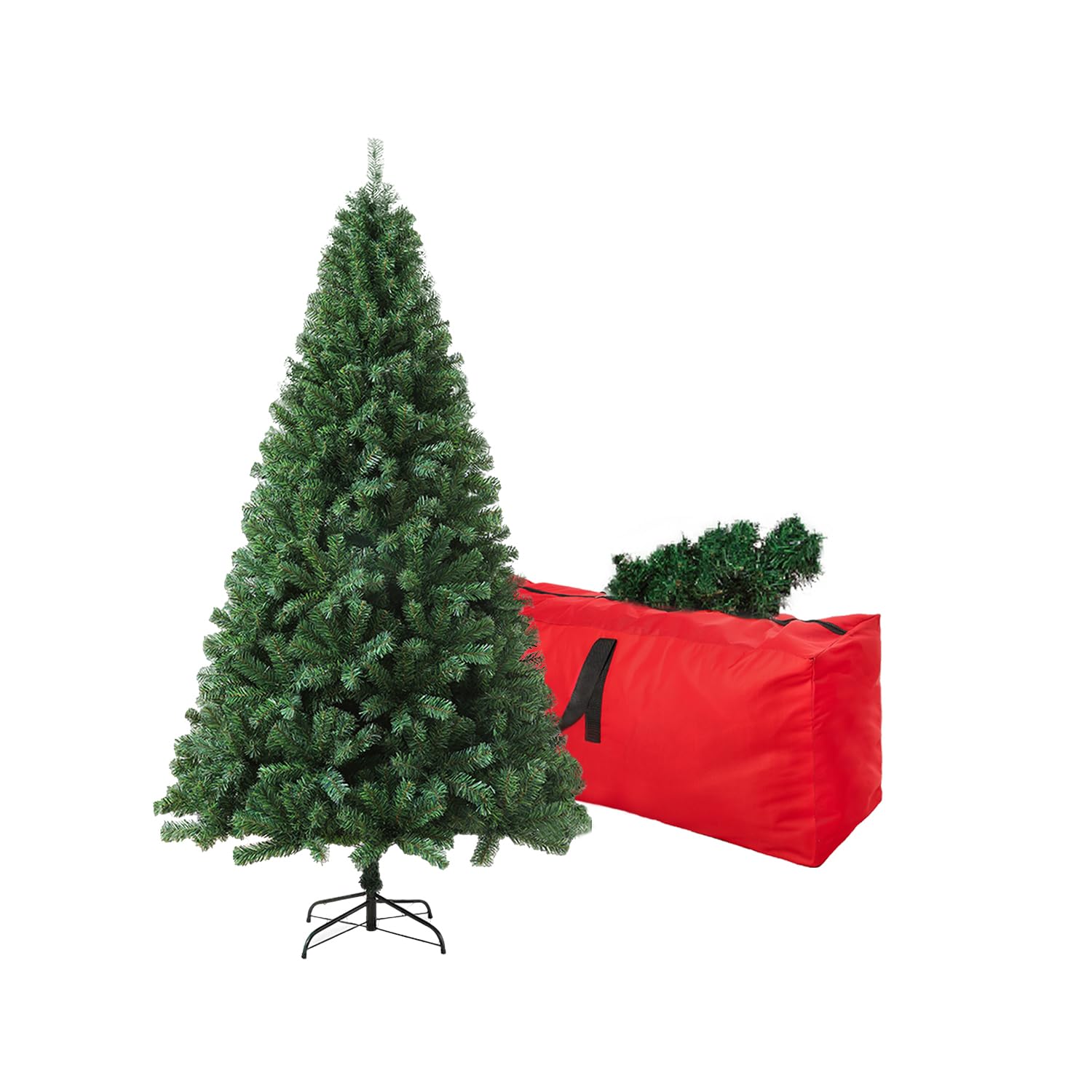 5ft Green Artificial Christmas Tree,Arbol de Navidad Small Fake Xmas Tree