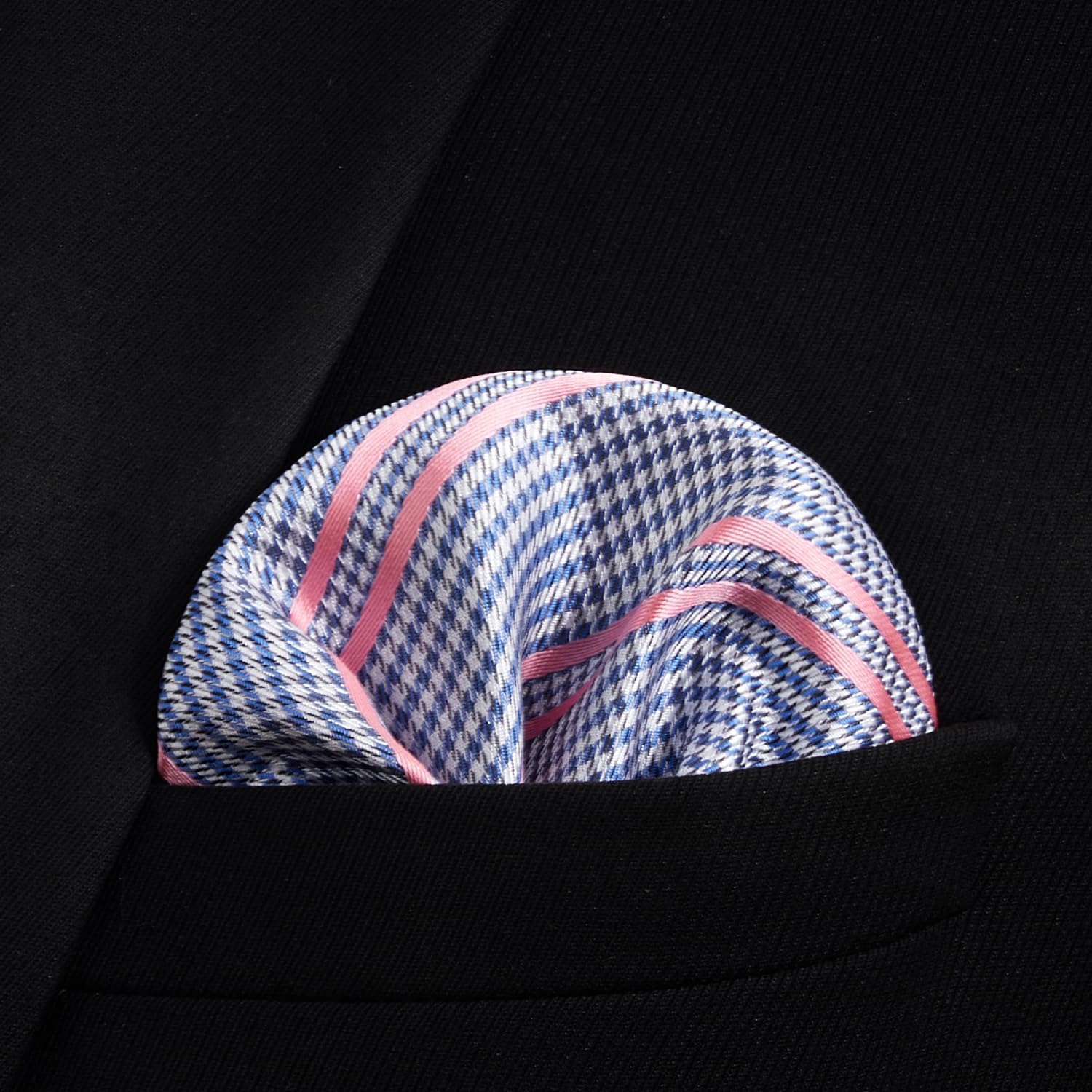 Bow Ties for Men Check Plaid Self Tie Bow Tie and Pocket Square Bowtie Formal Tuxedo Wedding Bowties Handkerchief Set