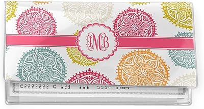 YouCustomizeIt Doily Pattern Vinyl Checkbook Cover (Personalized)