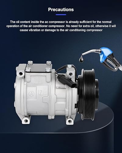 Miniatura 280 de ECCPP Compresor de CA 2001-2006 apto para Hyundai Santa Fe 2.7L Compresor de CA de enfriamiento rápido con embrague