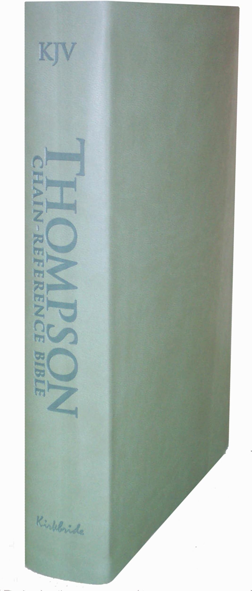 Thompson Chain Reference Bible-KJV Leather Bound – January 1, 1988