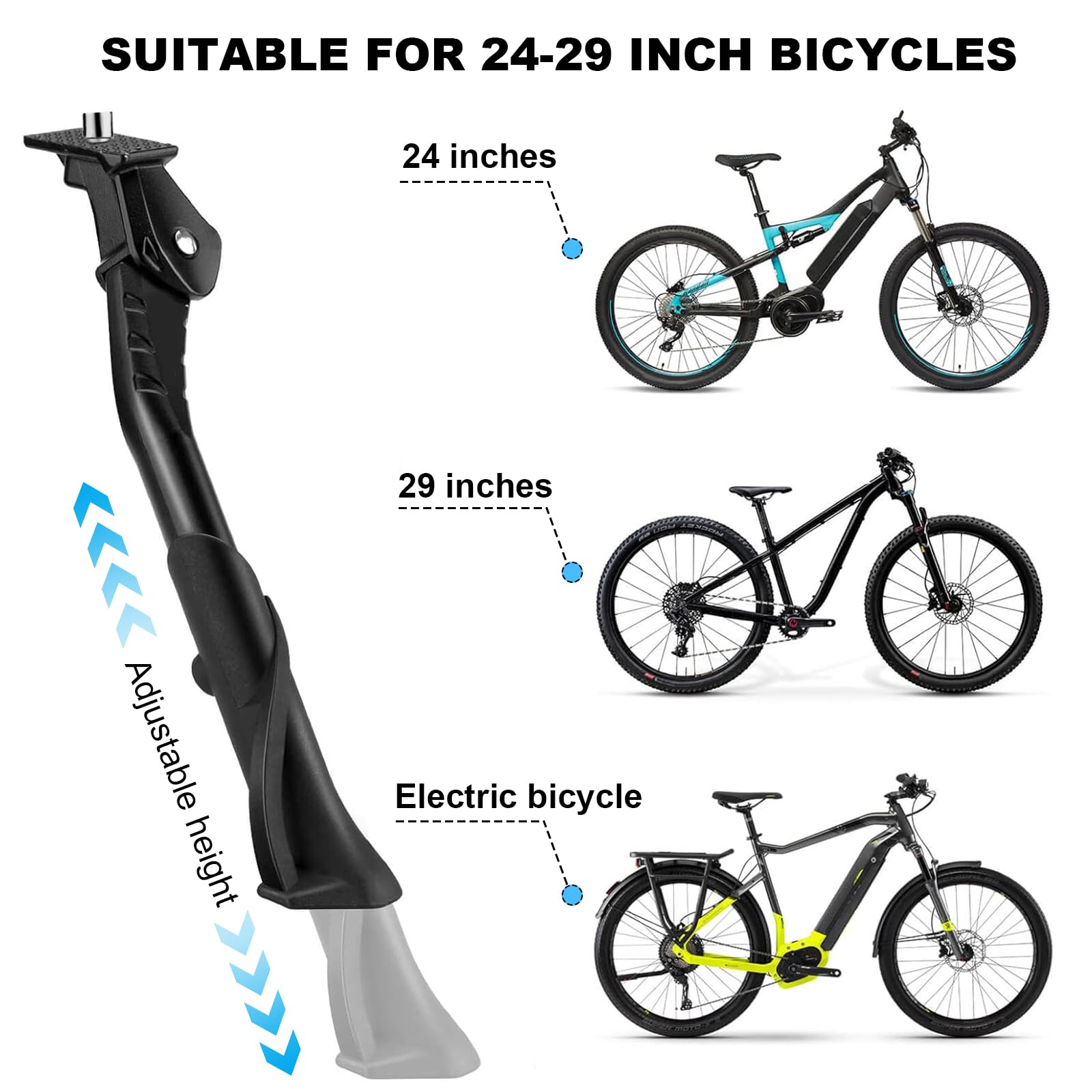 PIEDISTALLO CAVALLETTO ACCIAIO RUOTE DA 20 A 29 PORTABICI BICICLETTA BICI MTB eB PIEDISTALLO CAVALLETTO ACCIAIO RUOTE DA 20 A 29 PORTABICI BICICLETTA BICI MTB eB