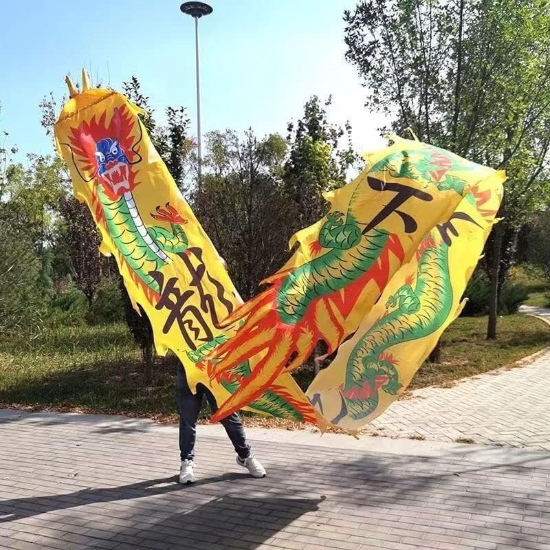 TFG - Ttfd The Dragon Dance Floating Belt Combines Sports, Leisure, Dragon Dance, Fitness and Entertainment(Red,10m)