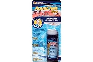 Aquachek Spa 6-in-1 Test Strips - Quickly and Easily Measure Key Parameters of Spa Water