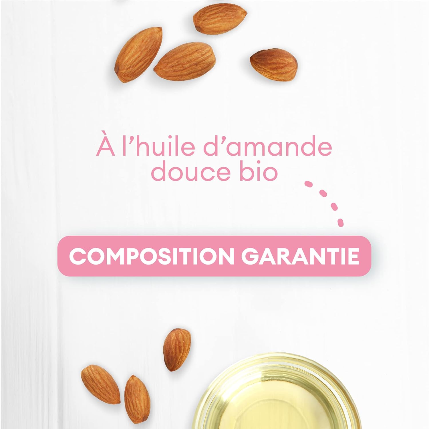 Cadum Bébé Cadum Gel Nettoyant Corps et Cheveux à l'Huile d'Amandes Douces Bio pour Bébé, 750ml
