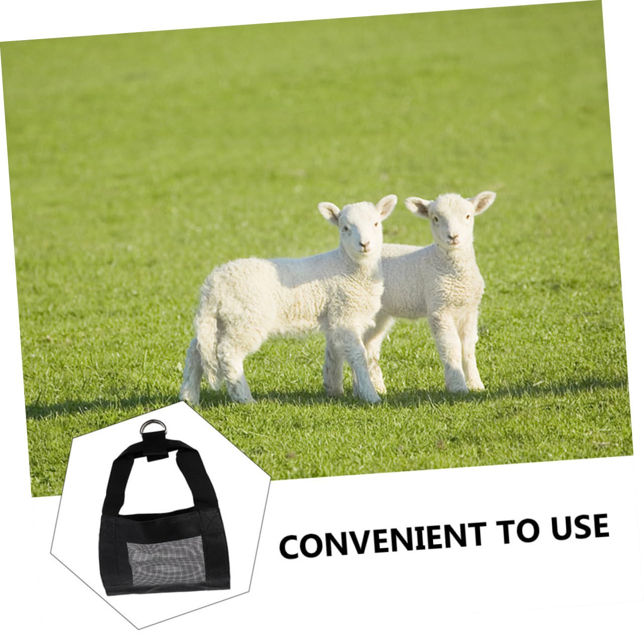 Cabilock 2pcs Pet Weighing Sling for Small Animals Ergonomic Livestock Weight Scale Straps for Newborn Calves Goats and Dogs Easy to Install and Use