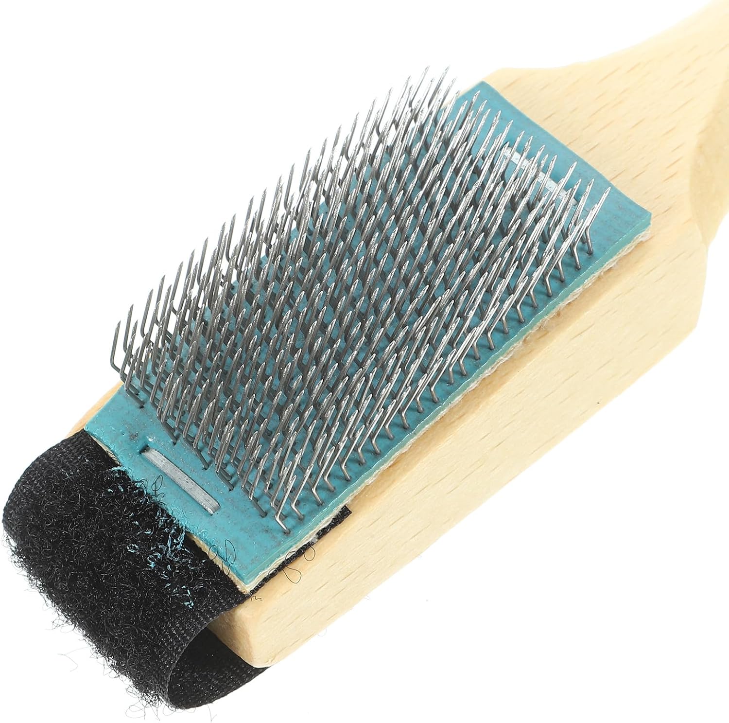 Dance Shoes Brush with Wooden Metal Handle for Sole Cleaning