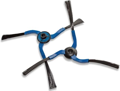 Vhbw Set spazzole laterali  sinistra-destra  per Samsung Navibot SR8825  SR8828  SR8830  SR8840  SR8841  SR8843  SR8844  SR8845